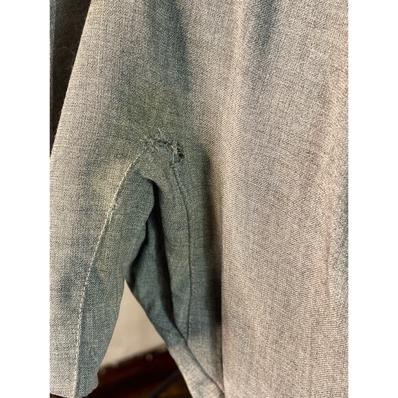 1950s Gray Wiggle Dress by Roseweb NY – Vintage Sheath with Side Zip - Picture 7 of 14